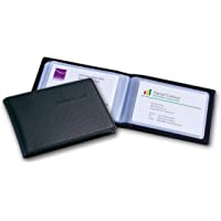 Sigel VZ170 - Tarjetero- aspecto de cuero- plástico- para hasta 40 tarjetas (max. 90x58 mm)